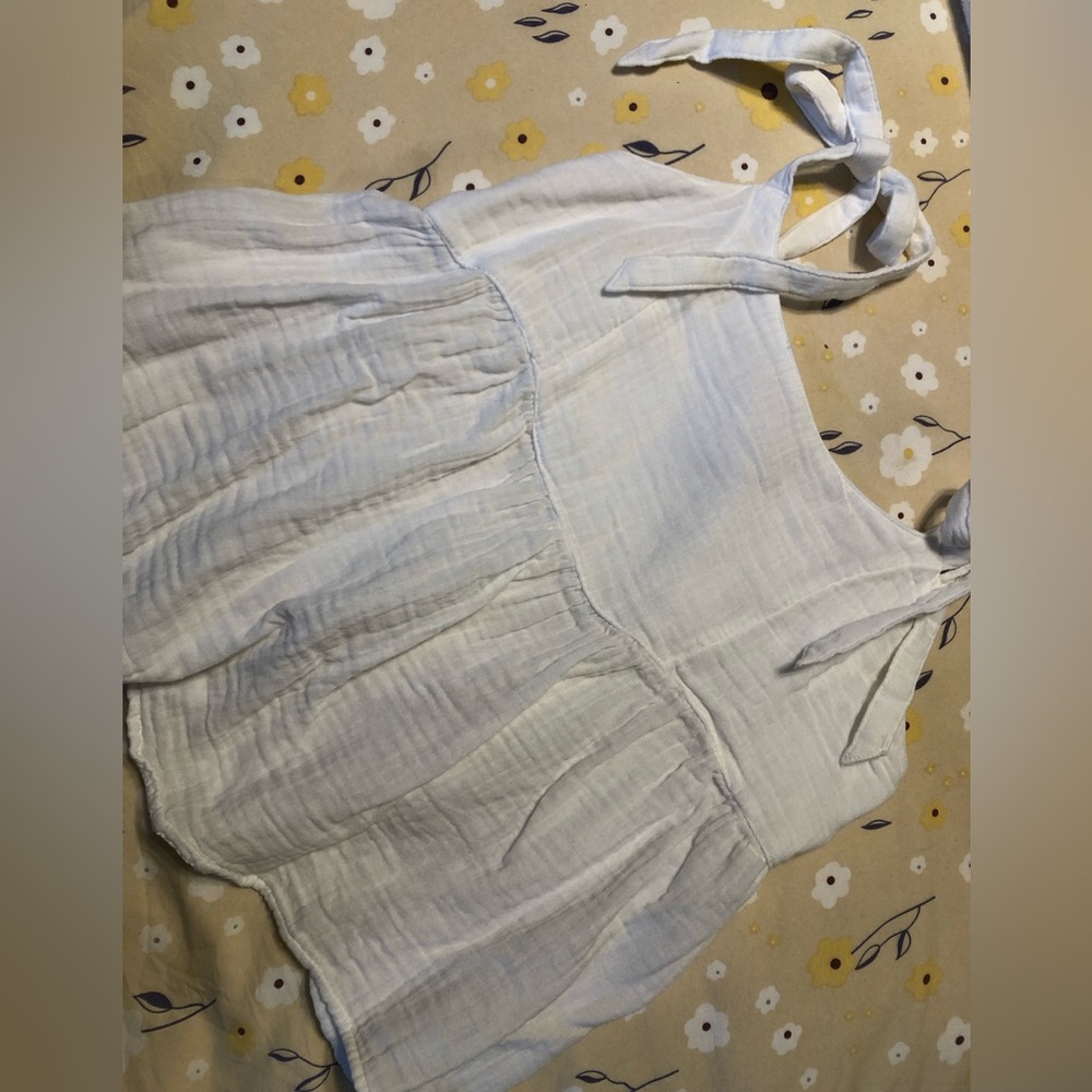 White Babydoll Top